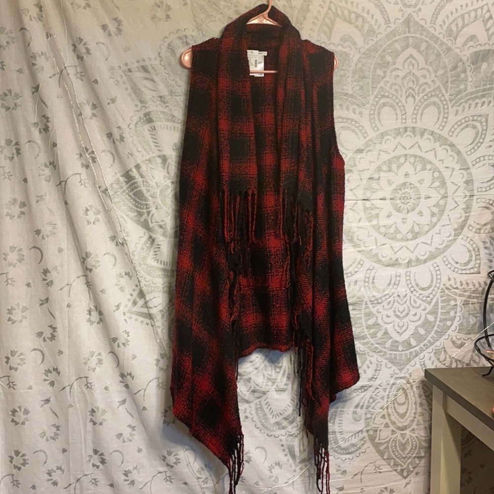 Fringe Sweater Vest